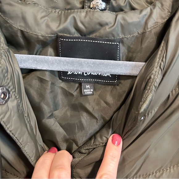 sam edelman longline satin jacket and quilted vest - Picture 5 of 7